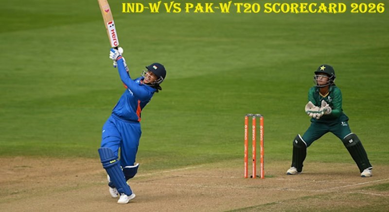 IND-W vs PAK-W T20 Scorecard 2026
