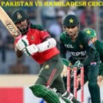 Pakistan vs Bangladesh Cricket Match