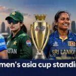 women's asia cup standings