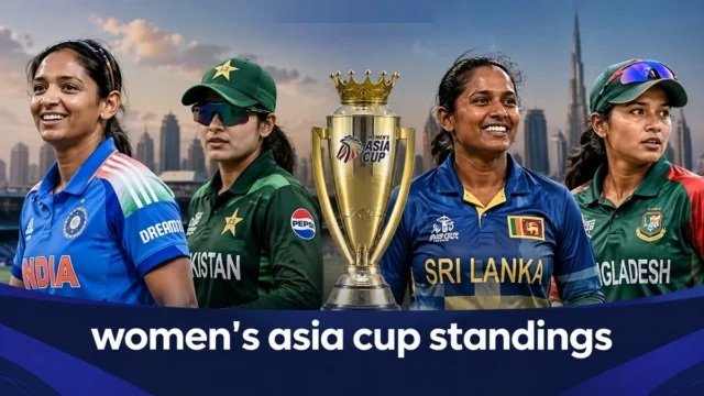 women's asia cup standings